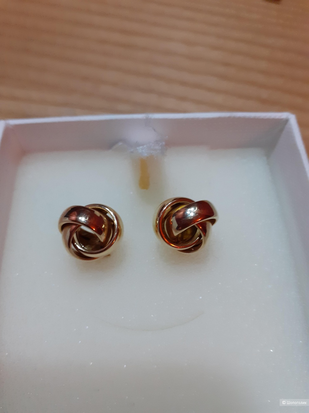 Серьги золотые 585 пробы