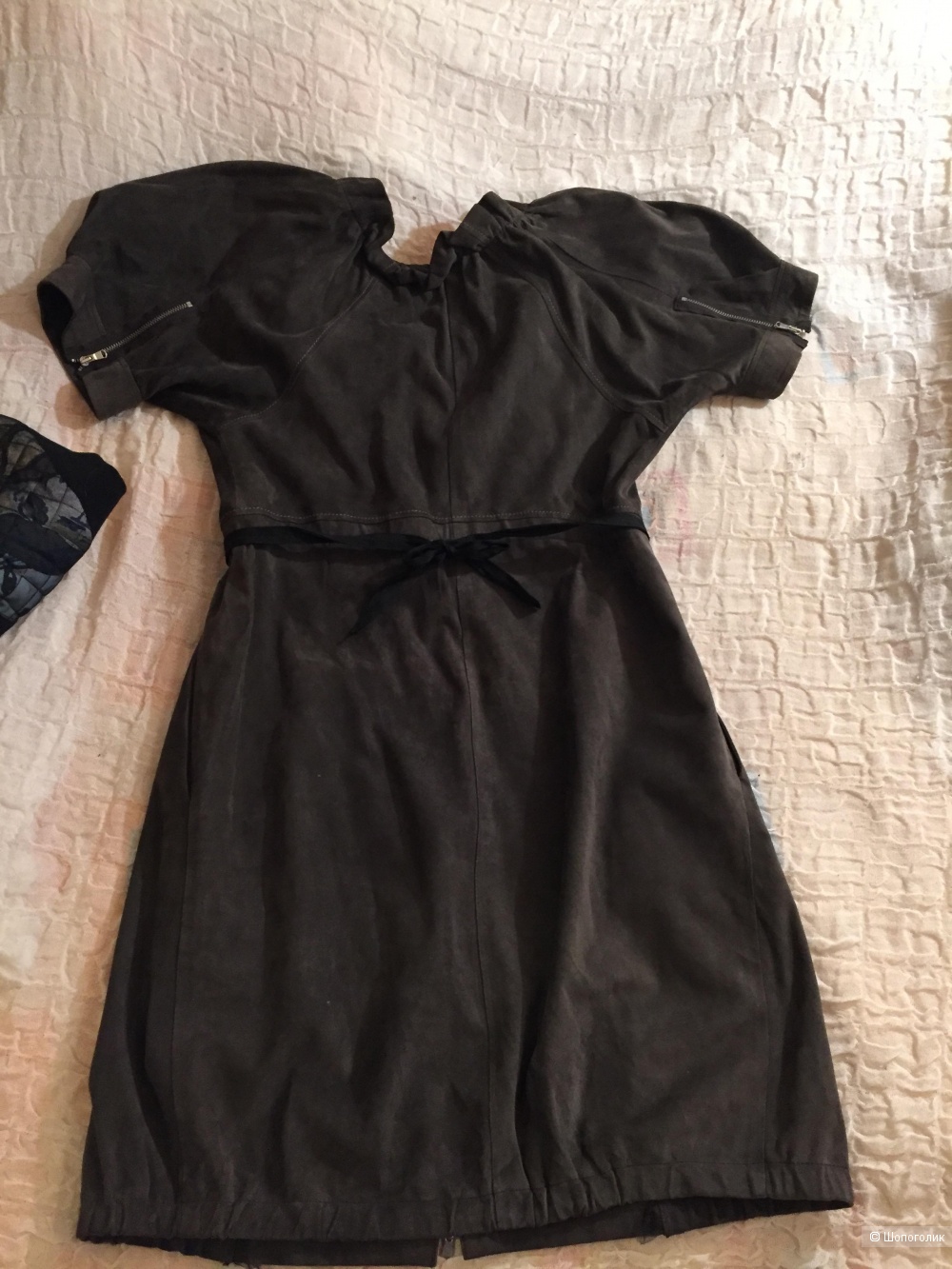 Замшевое платье Leonardo, размер XS-S