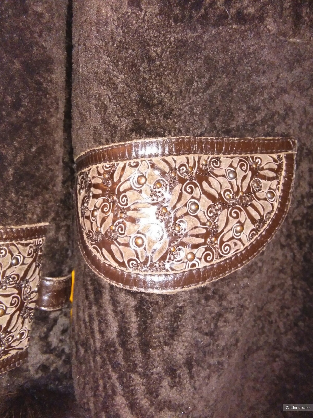 Дубленка шуба VITO PONTI размер 46