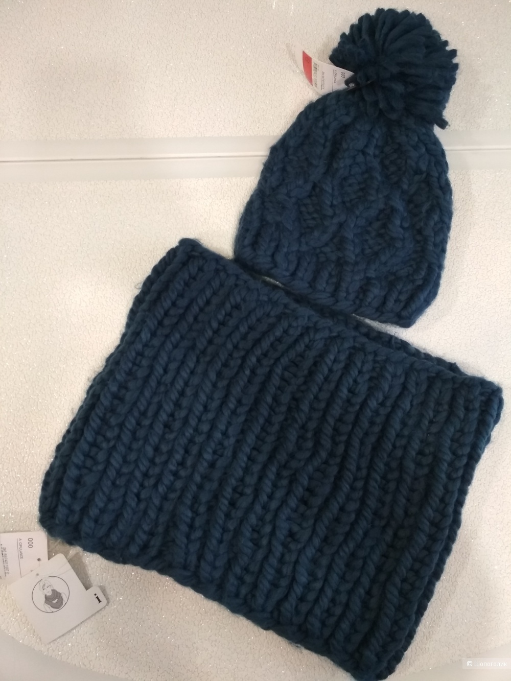 Сет шапка и снуд C&A размер one size