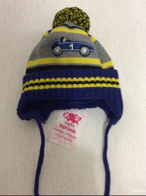 Шапка для мальчика 40-42 размер