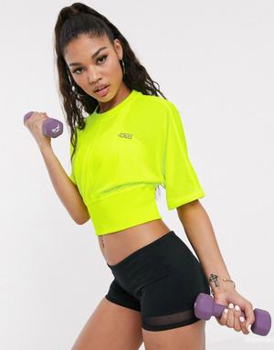 Сетчатый кроп-топ ASOS 4505, размер UK 8