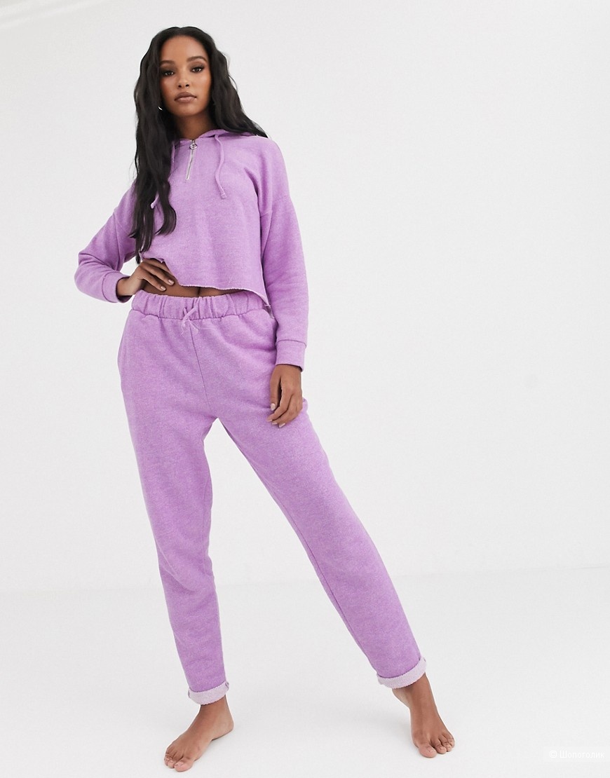 Джоггеры с необработанным краем ASOS DESIGN, UK 8 (EU 36)