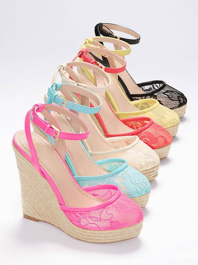 Голубые босоножки Victoria's Secret, размер 9