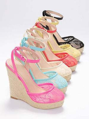 Голубые босоножки Victoria's Secret, размер 9