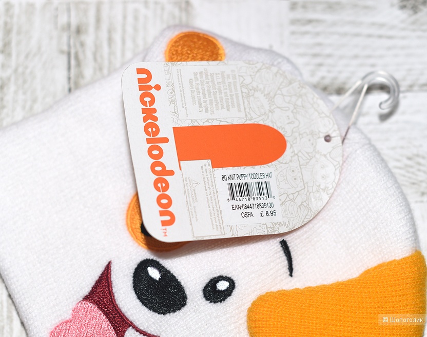 Шапочка Nickelodeon (примерно до 1.5 лет)