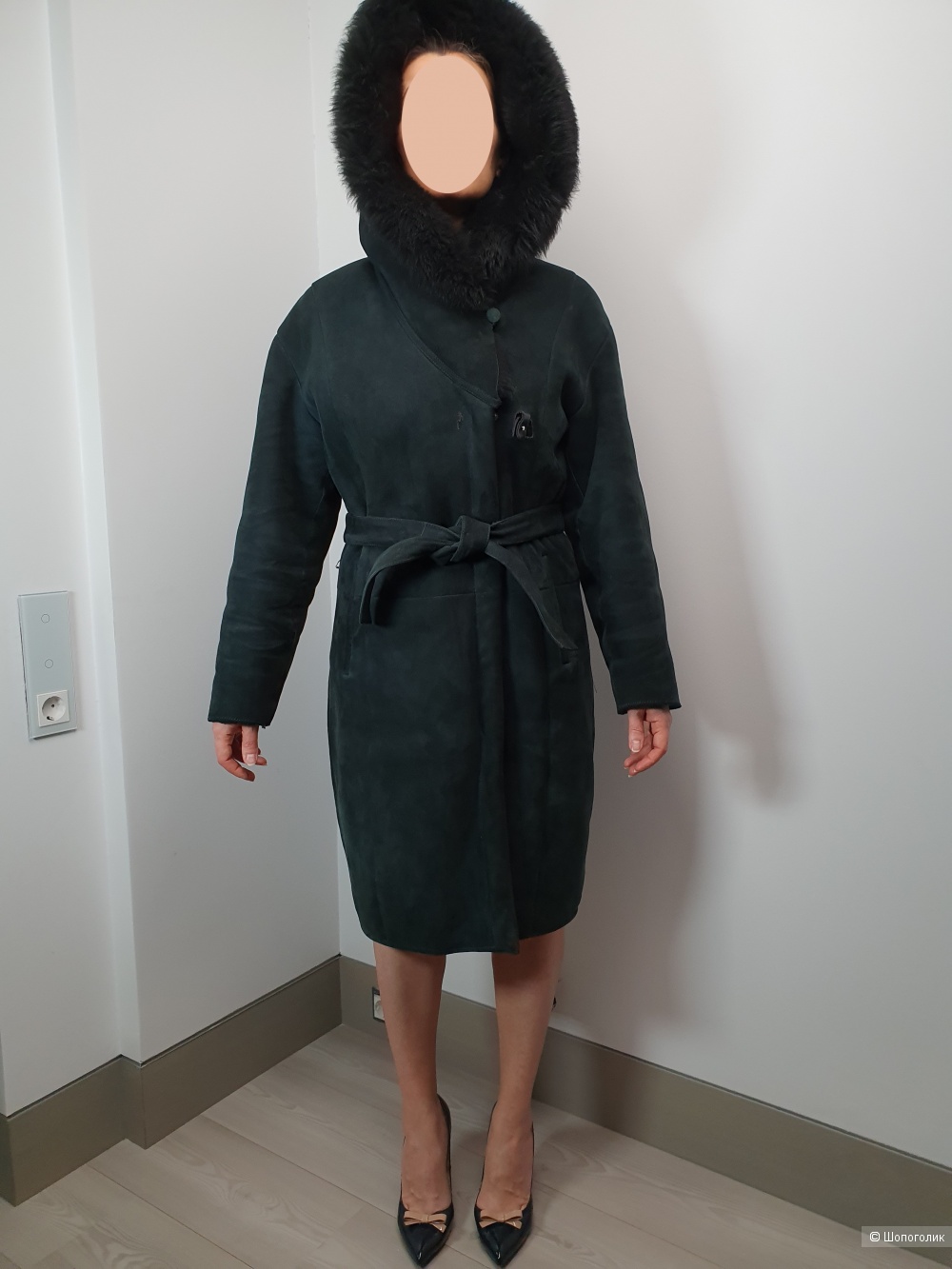 Дубленка La Reine Blanche р-р S