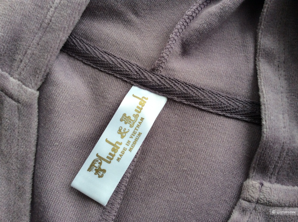 Велюровый худи Plush&Lush, размер М