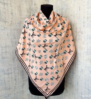 Платок Jonas Wood X Louis Vuitton Monogram розовый
