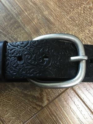 Кожаный ремень  Pieces 80 см