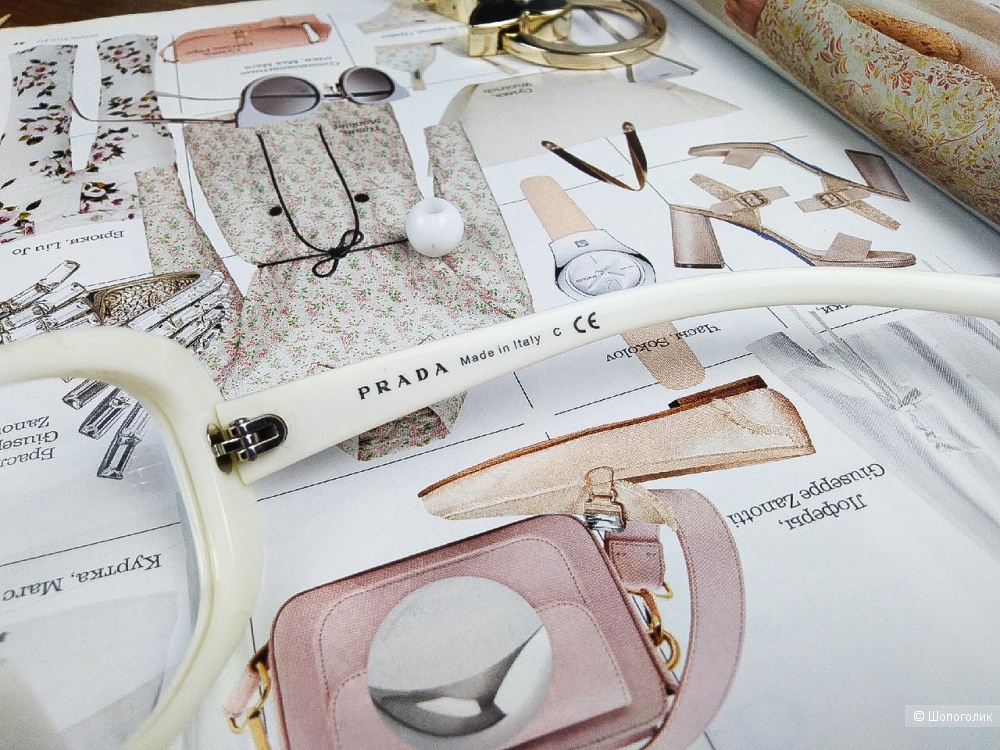 Оправа для очков женская - Prada VPR 21R-F 7S3-1O1, one size.