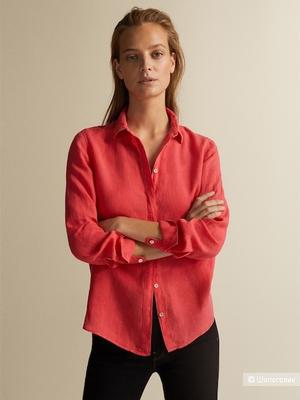 Льняная рубашка Massimo Dutti, 38 размер
