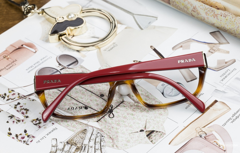 Оправа для очков женская - Prada VPR 18O TKR-1O1, one size.