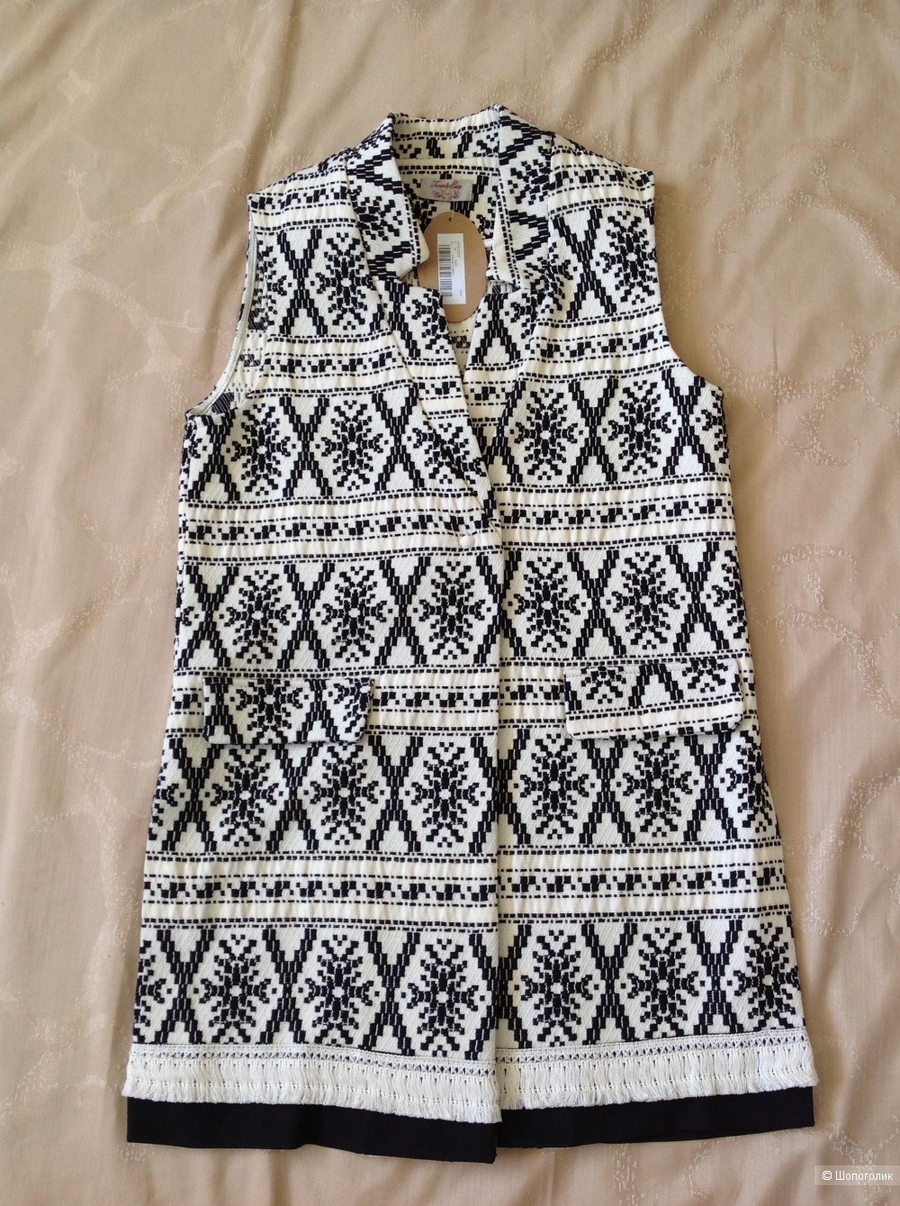 Лёгкое пальто без рукавов/жилет Kaos, размер 46IT