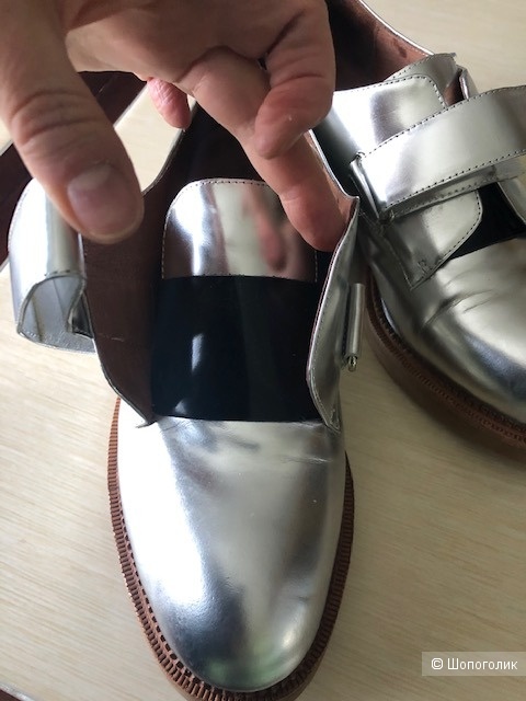 Мокасины на липучках  JEFFREY CAMPBELL,38-39