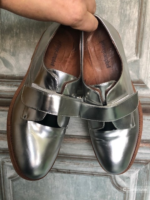 Мокасины на липучках  JEFFREY CAMPBELL,38-39