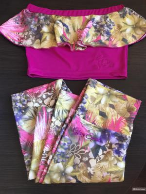 Костюм:легинсы и топ. Размер XS ; “glamsport”