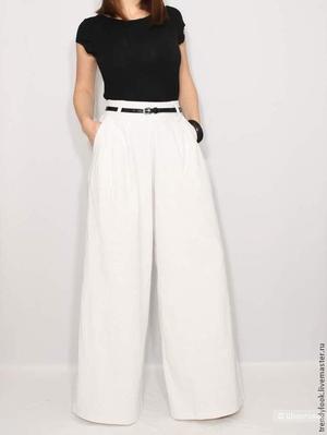 Льняные брюки Fransa размер 46-48