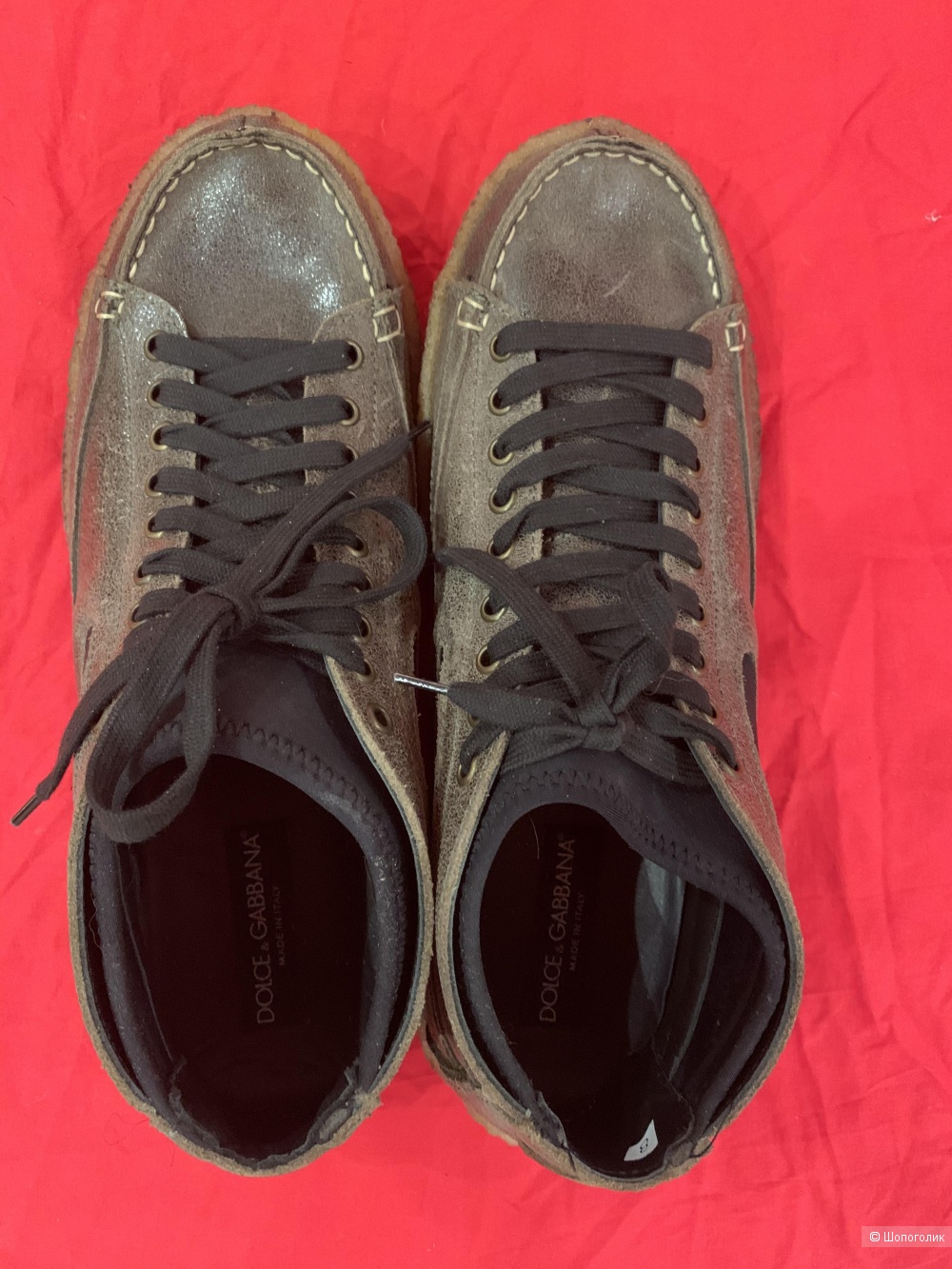 Ботинки мужские Dolce&Gabbana 43 размер