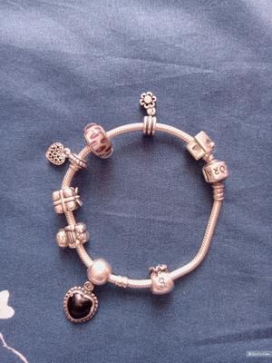 Pandora браслет серебро 925 проба