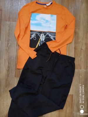 Сет футболка old navy и штаны rebel  размер 11 лет