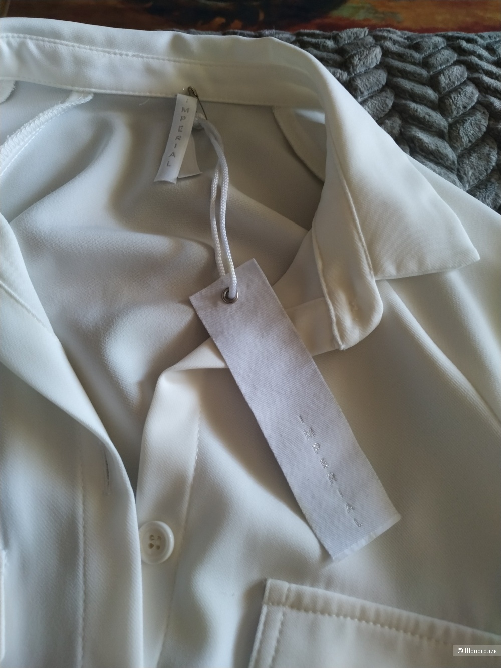 Платье-кардиган белое Imperial  размер М