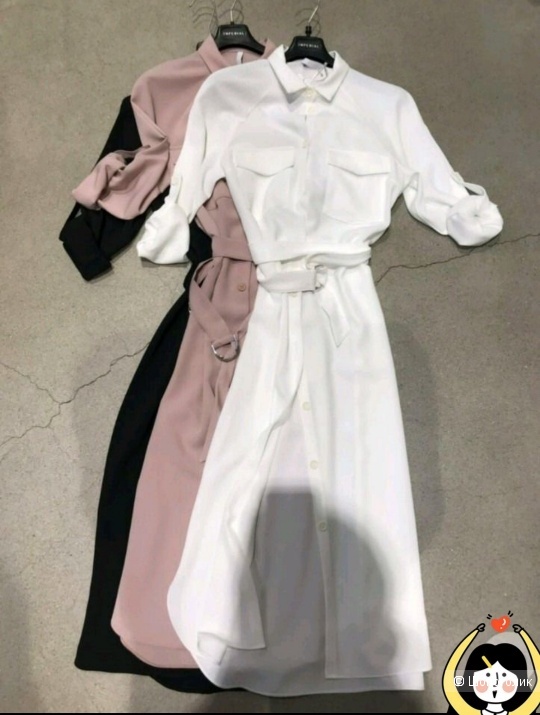 Платье-кардиган белое Imperial  размер М