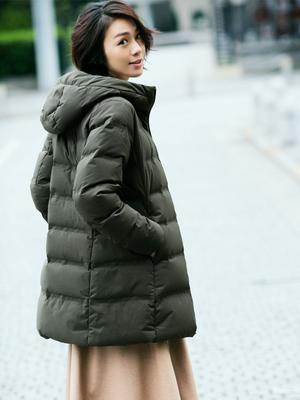 Пуховик бесшовный UNIQLO размер S