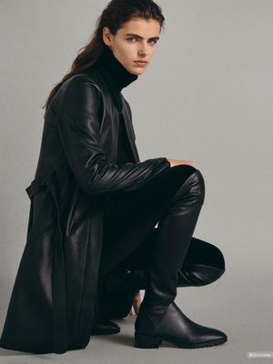 Куртка плащ MASSIMO DUTTI размер S