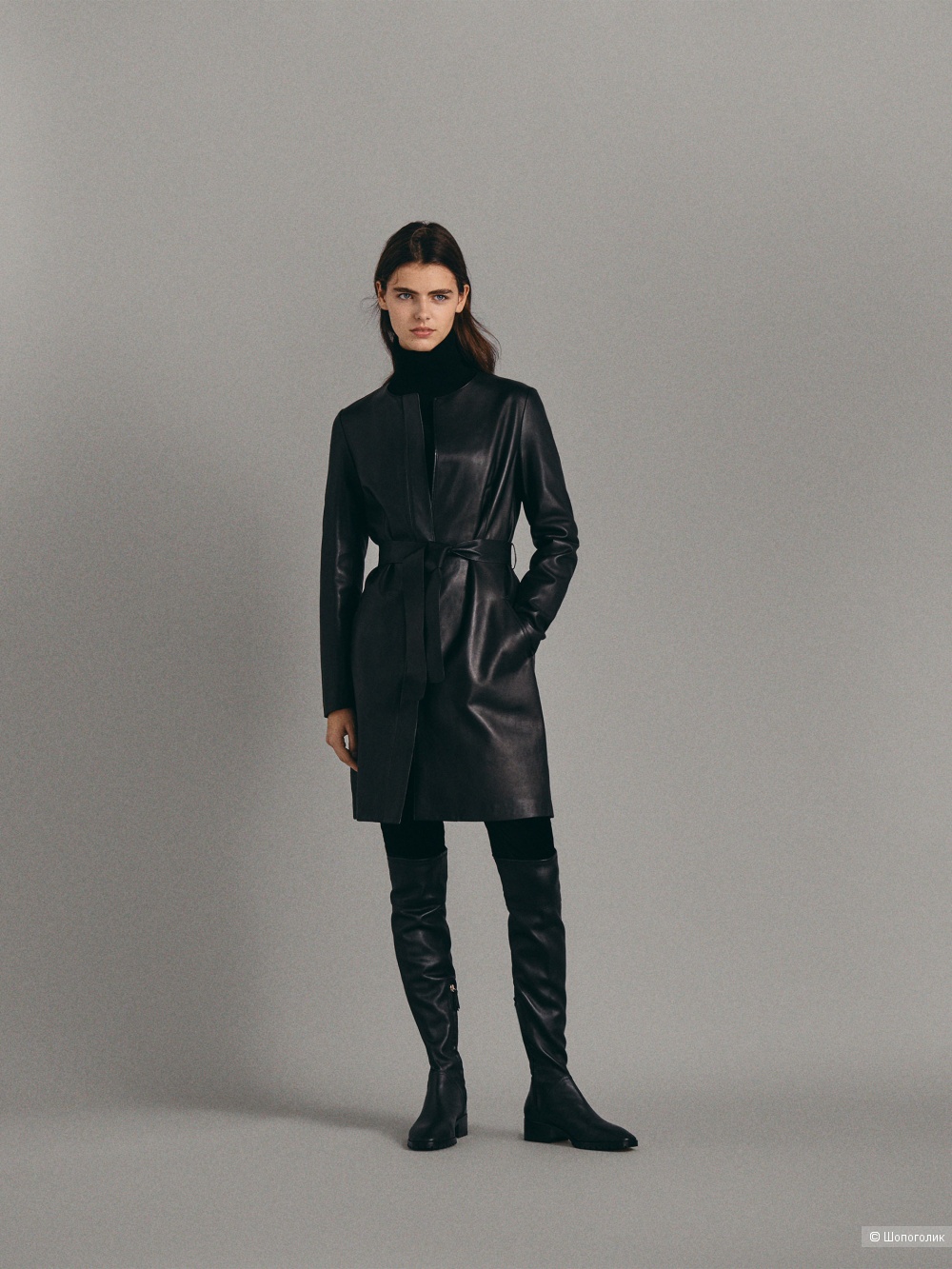 Куртка плащ MASSIMO DUTTI размер S