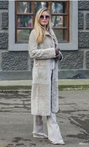 Дубленка, р. S, 42-44 рус