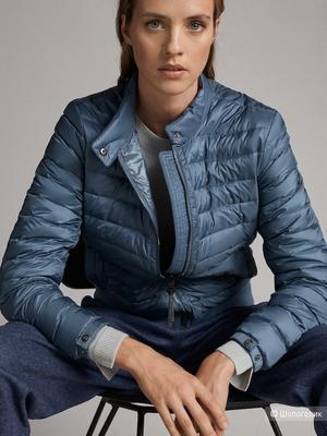 Пуховой бомер Massimo Dutti р-р М (42-46),