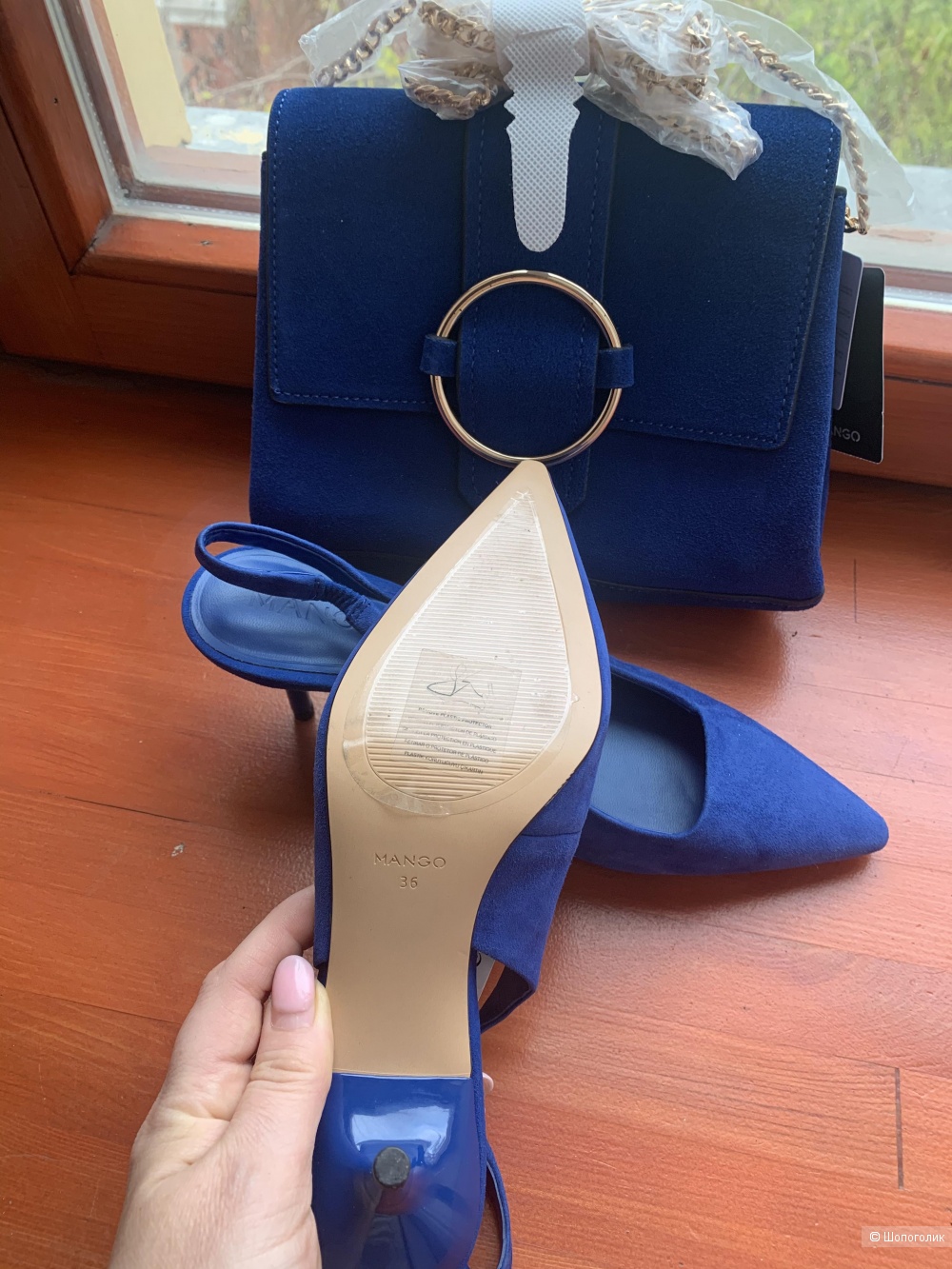 Комплект Mango сумка+туфли 36 размер