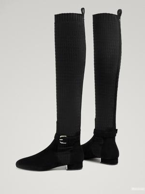 Сапоги ботфорты MASSIMO DUTTI 37 размер