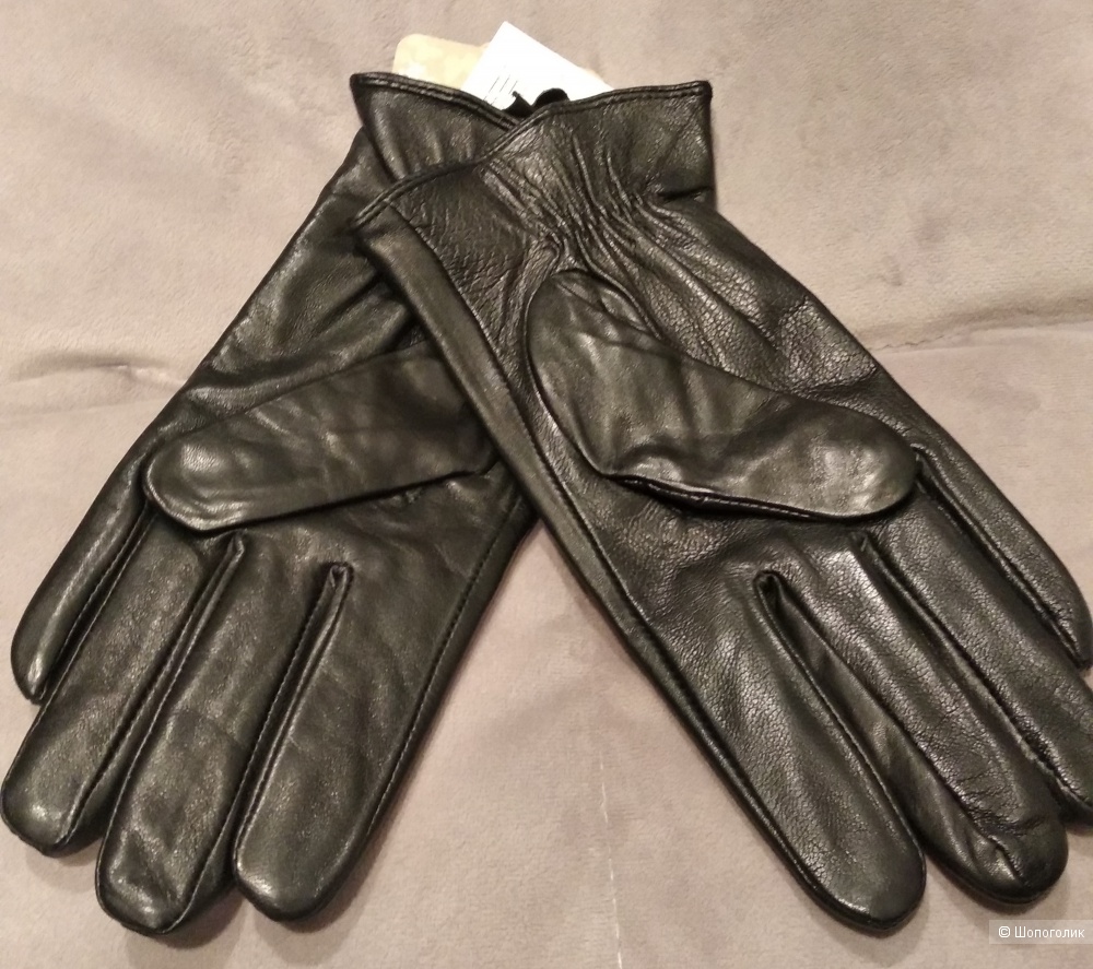 Перчатки кожаные Accessorize, p.M-L