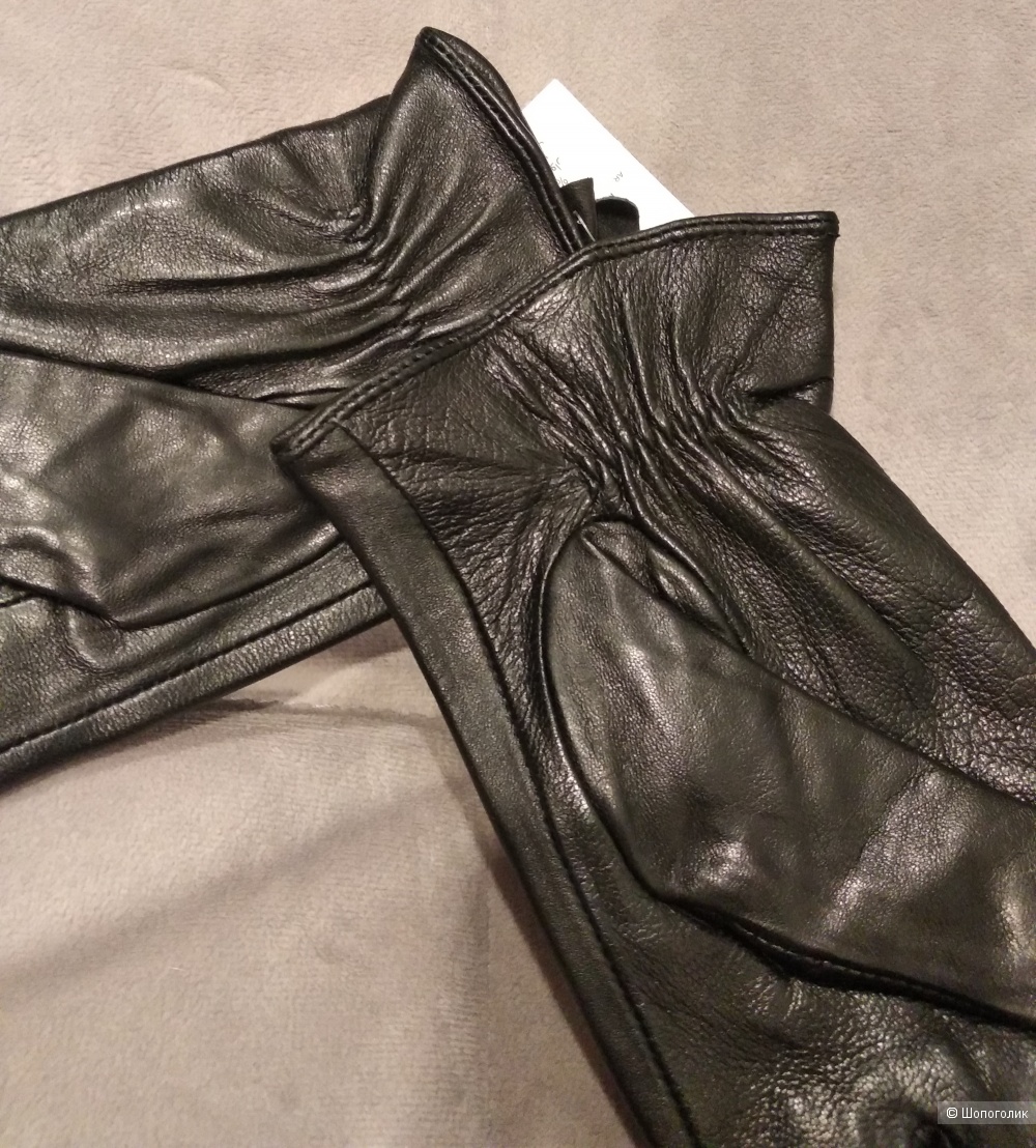 Перчатки кожаные Accessorize, p.M-L
