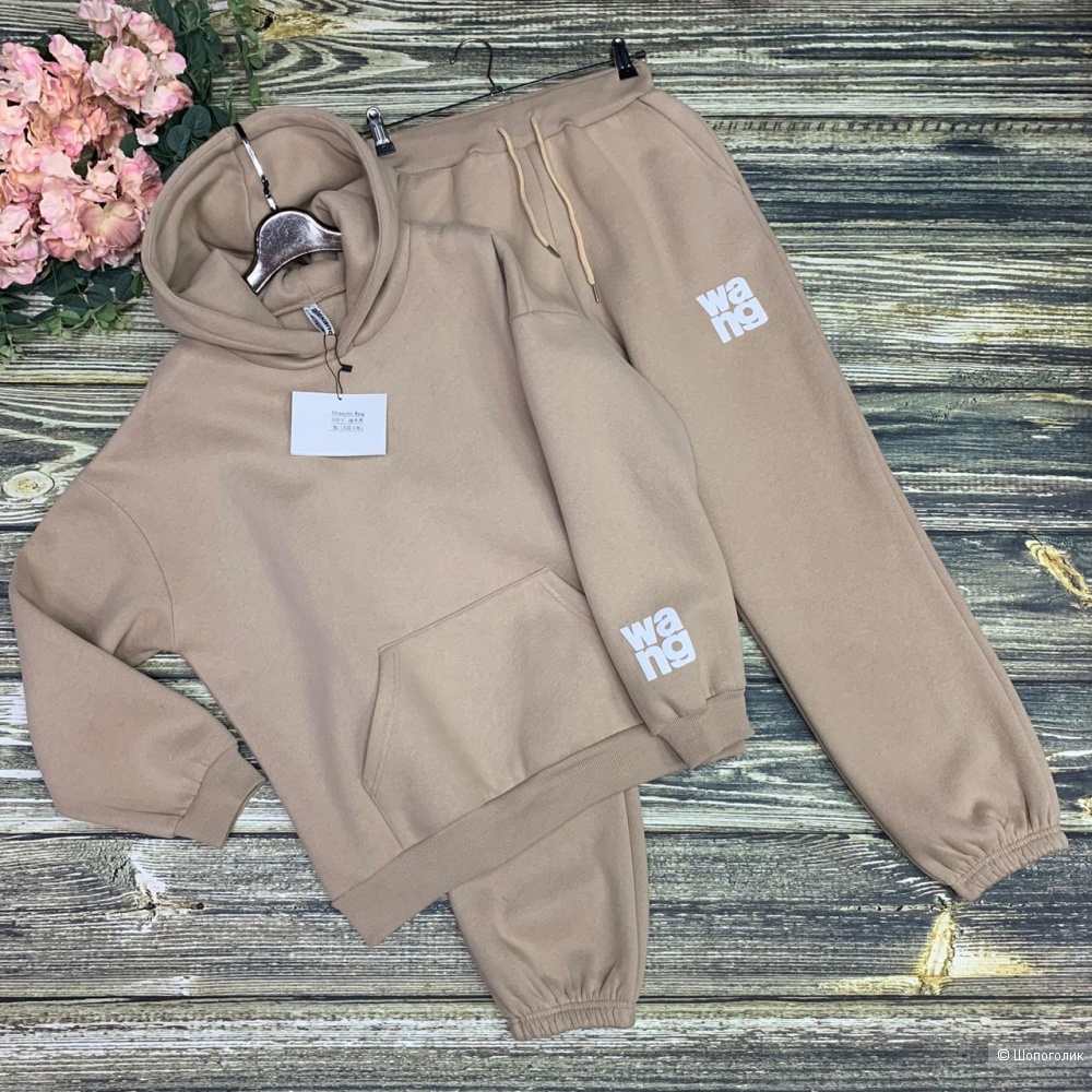 Костюм флис  спортивный ALEXANDER WANG, 42-48