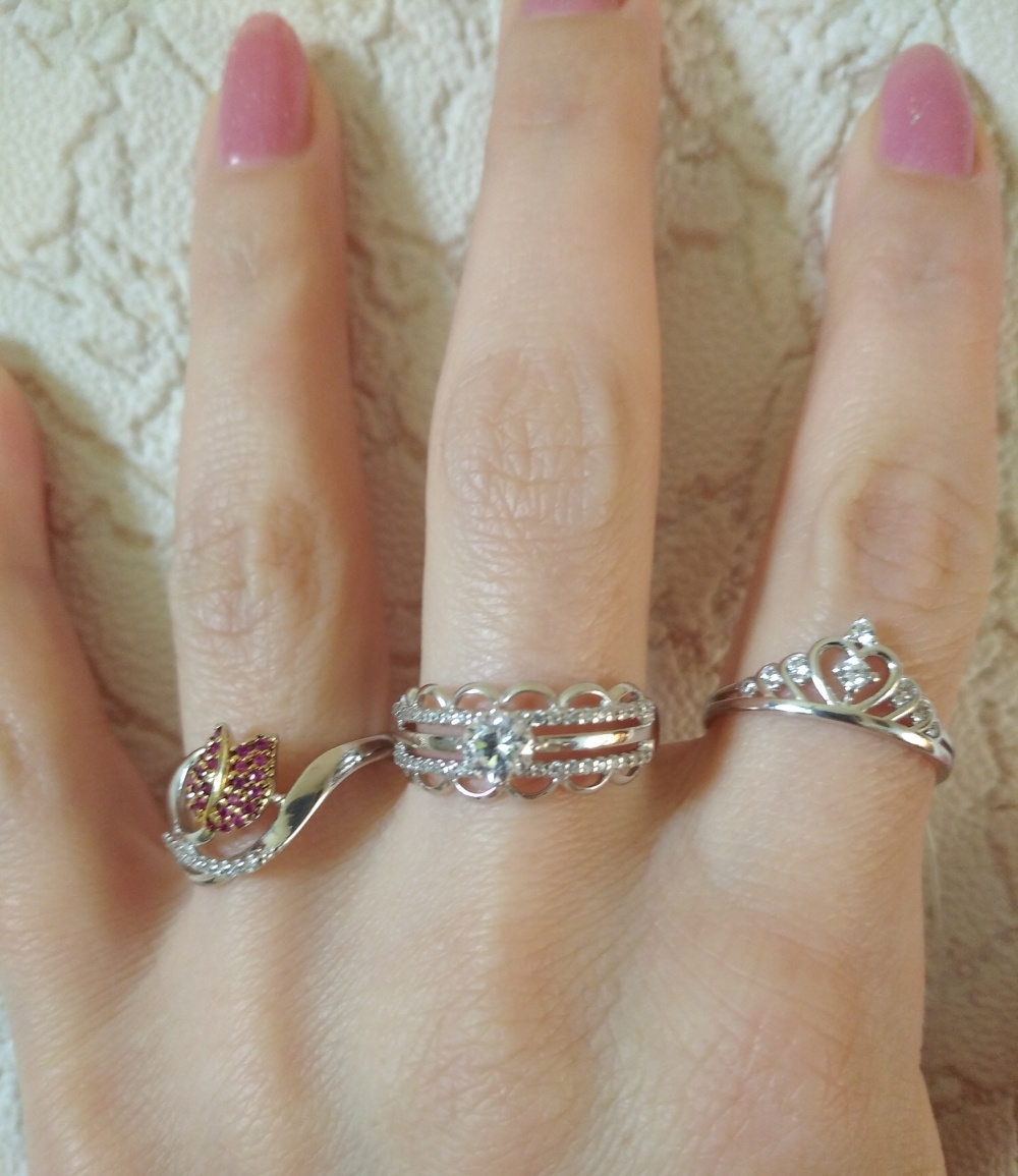 Набор колец, SOKOLOV, 18.5