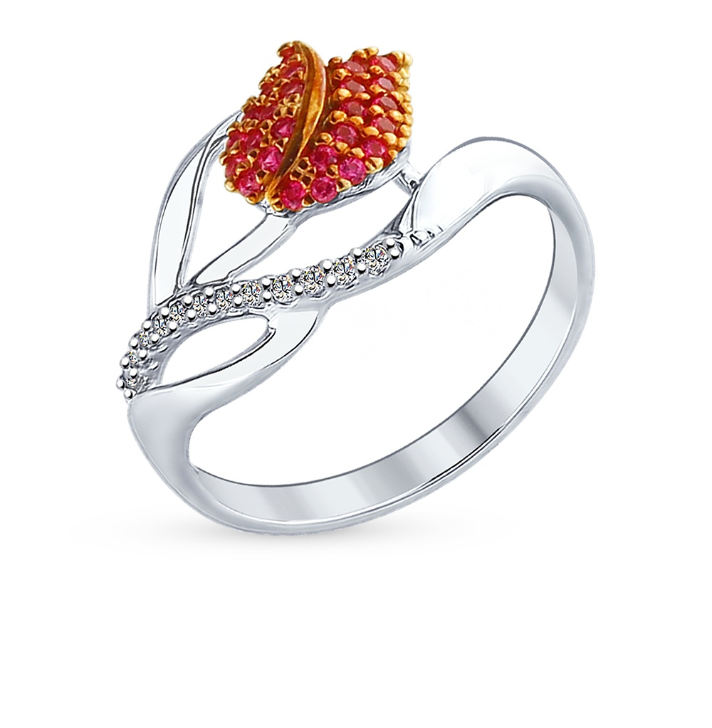 Набор колец, SOKOLOV, 18.5