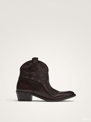 Ботильоны казаки massimo dutti 37 размер