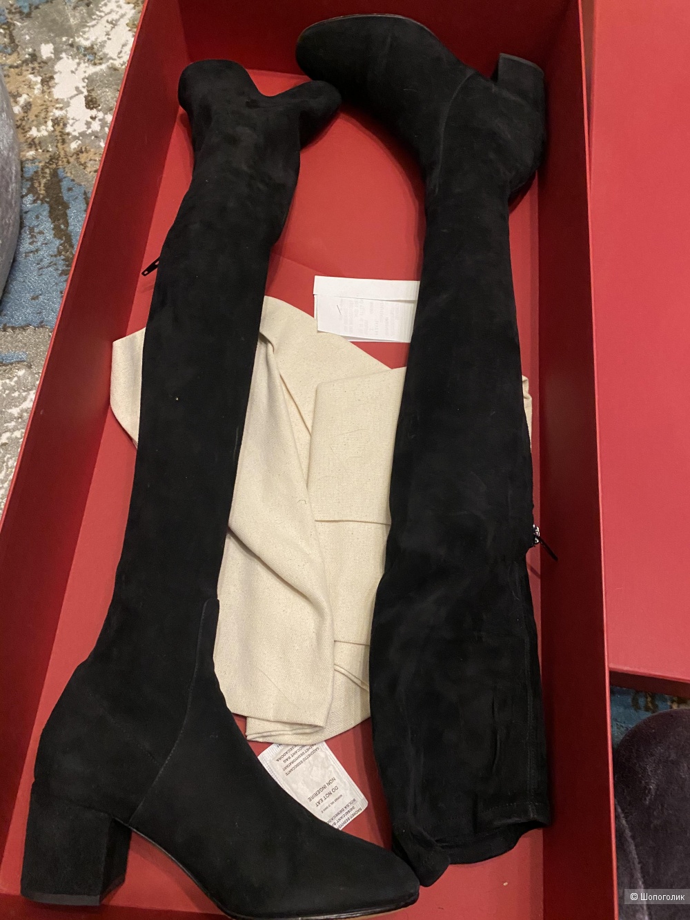 Сапоги ботфорты Valentino Garavani на 36