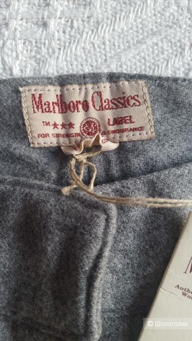 Брюки-палаццо  MARLBORO CLASSICS. размер 46+-
