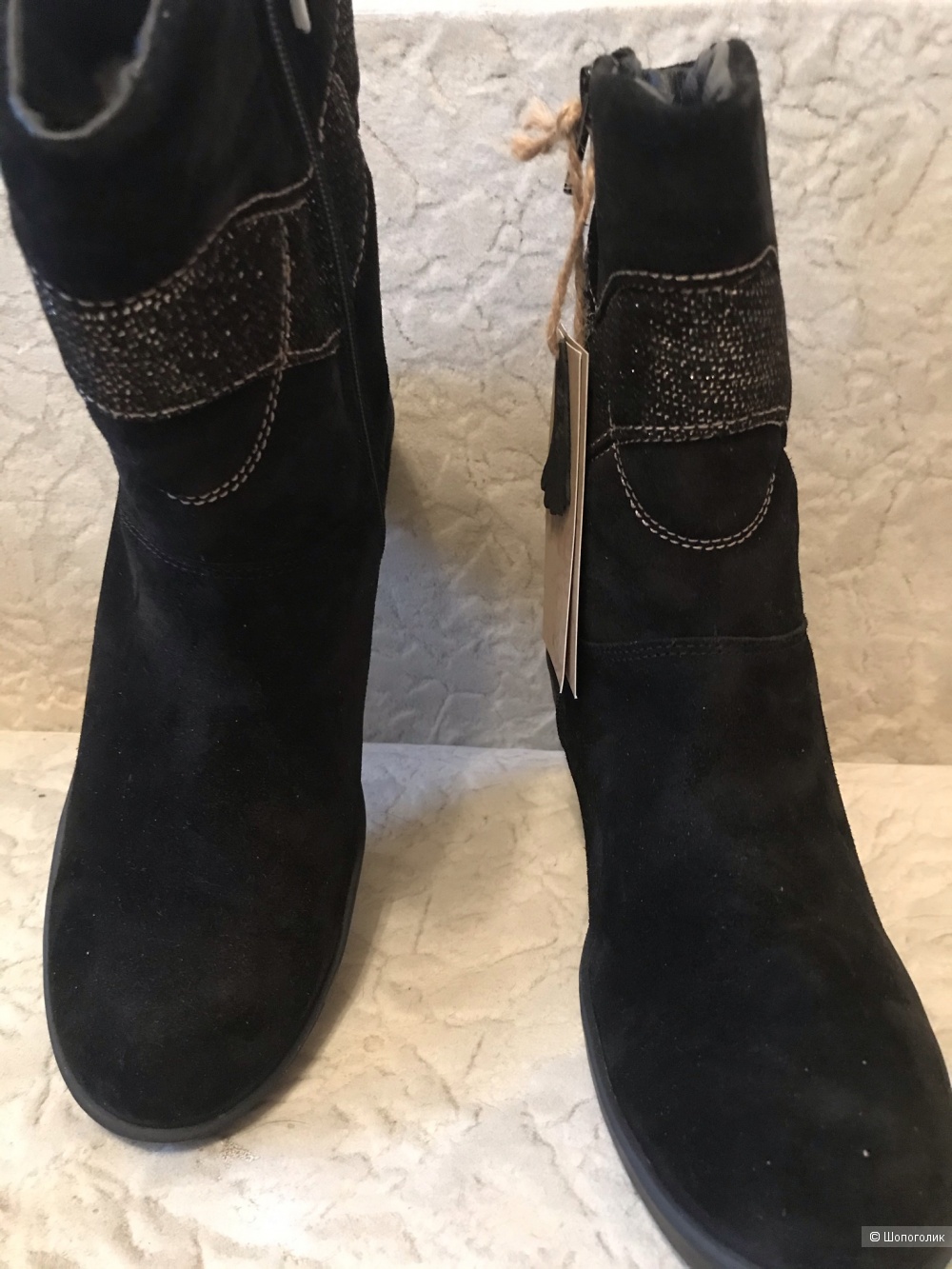Сапоги фирма Лель размер 40(39)