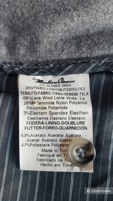 Брюки-палаццо  MARLBORO CLASSICS. размер 46+-