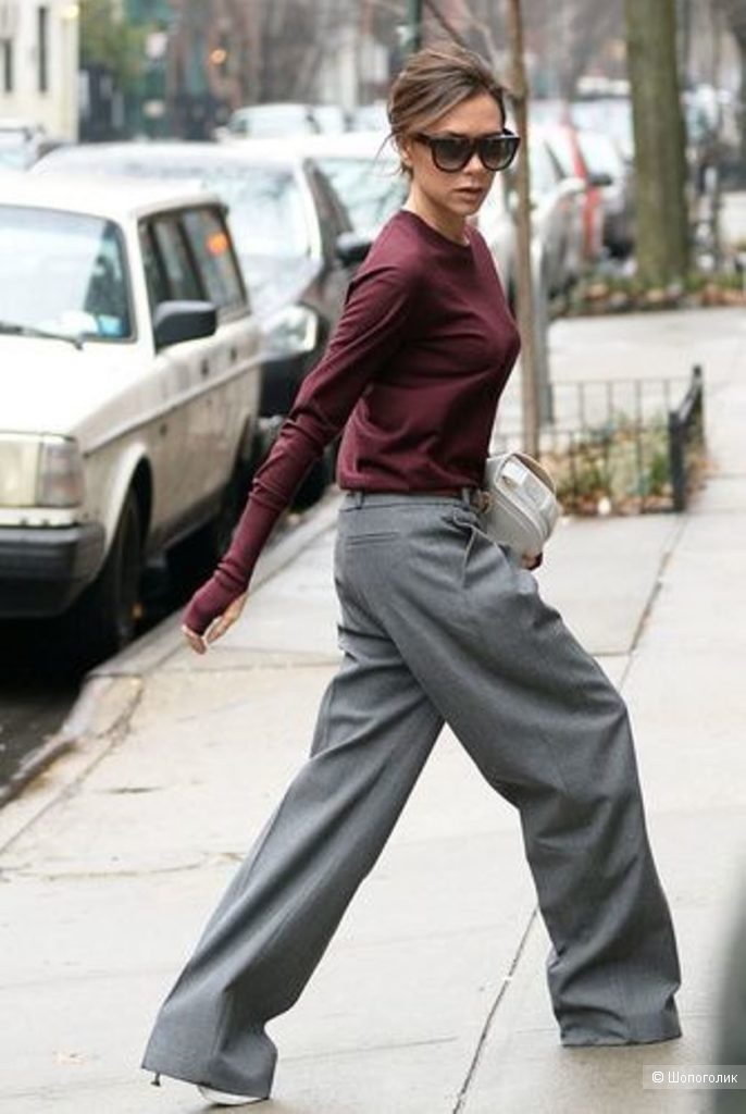 Брюки-палаццо  MARLBORO CLASSICS. размер 46+-