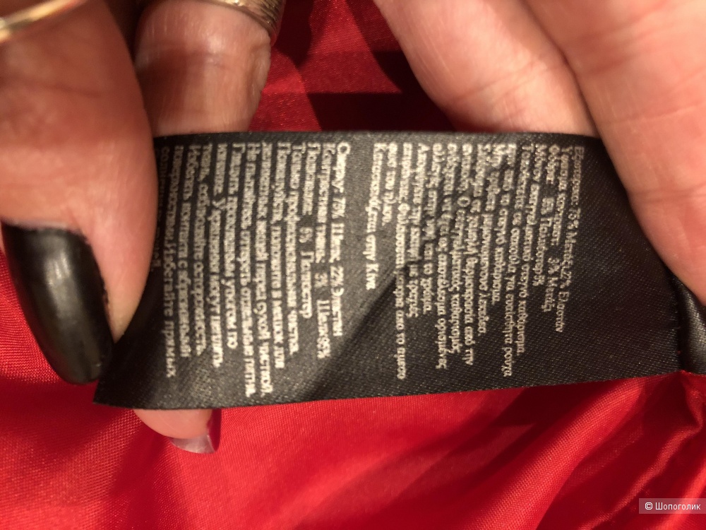 Шелковое платье Karen Mullen US 6