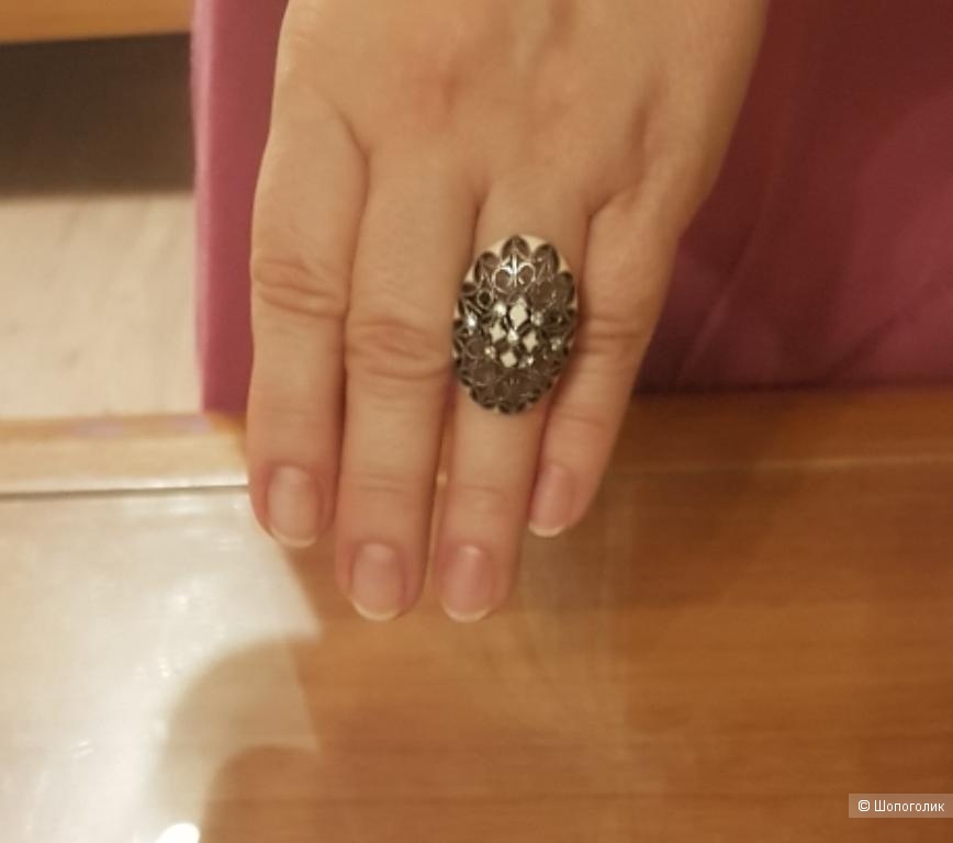 Серебряное кольцо No Name. Размер 17,5