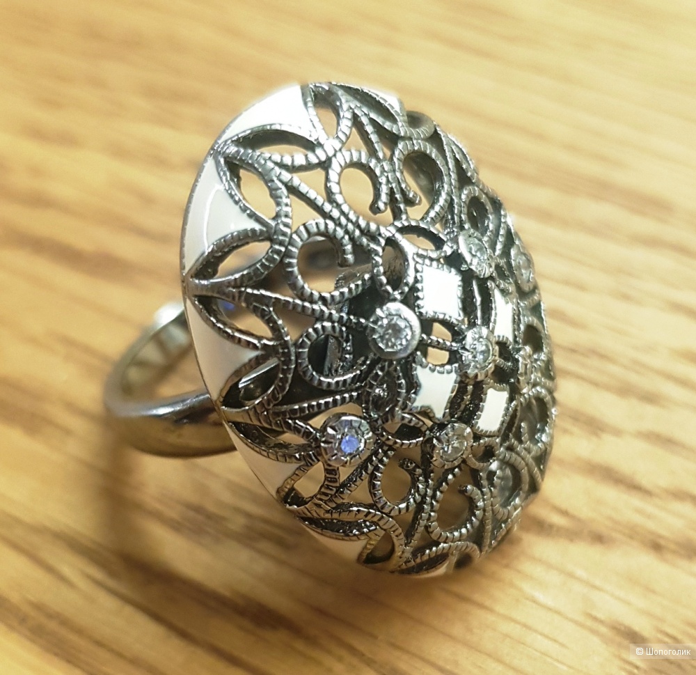 Серебряное кольцо No Name. Размер 17,5