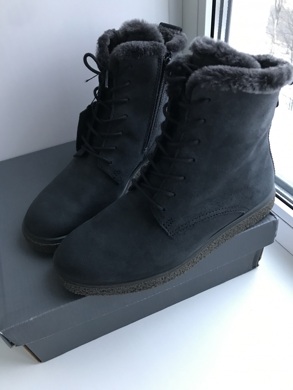 Ботинки ECCO Crepetray размер 38