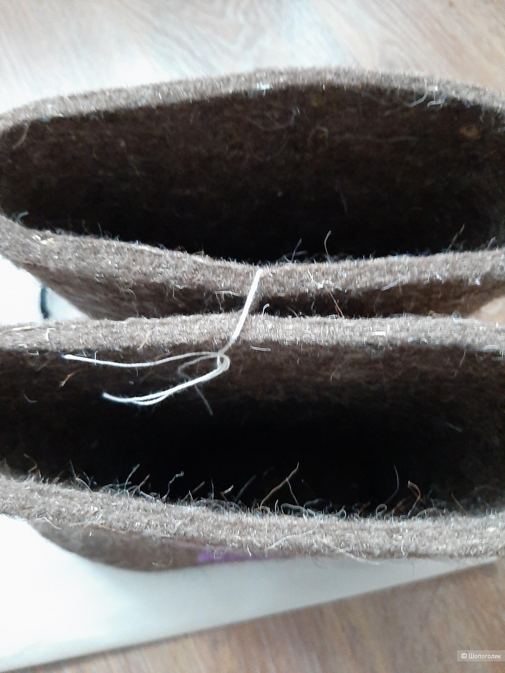 Валенки женские "Русь" с вышивкой, 260 (по стельке 25 см)